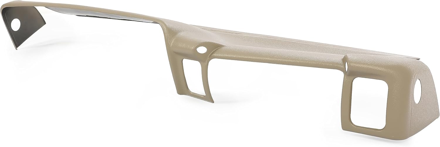 HECASA Cubierta de tablero compatible con camionetas GM 1999-2006 Tahoe Yukon Avalanche Suburban ABS pintado de plástico marrón claro claro cubierta
