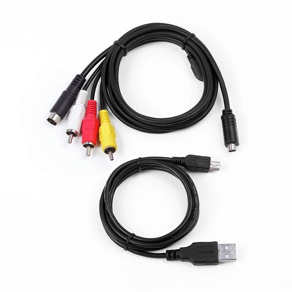 MaxLLTo Cable de sincronización de datos USB para videocámara Sony Handycam DCR-SX45elr