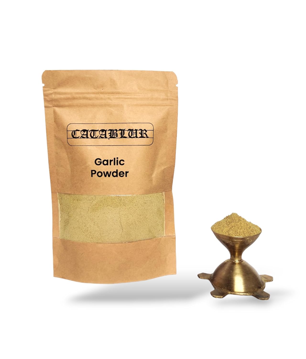CATABLUR Ajo orgánico deshidratado en polvo, especias y condimentos, hierbas naturales, la marca más confiable, embalaje orgánico, exportado de la