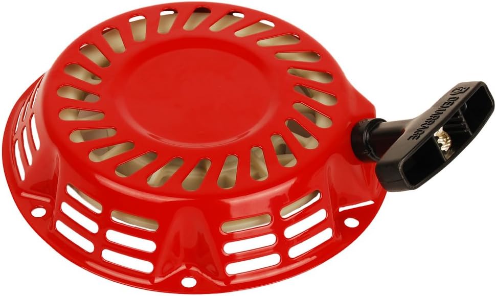 HIFROM Arrancador de retroceso con montaje de copa de arranque de repuesto para mini bicicleta Baja Warrior Heat MB165 MB200 163CC 196CC 5.5HP 6.5HP