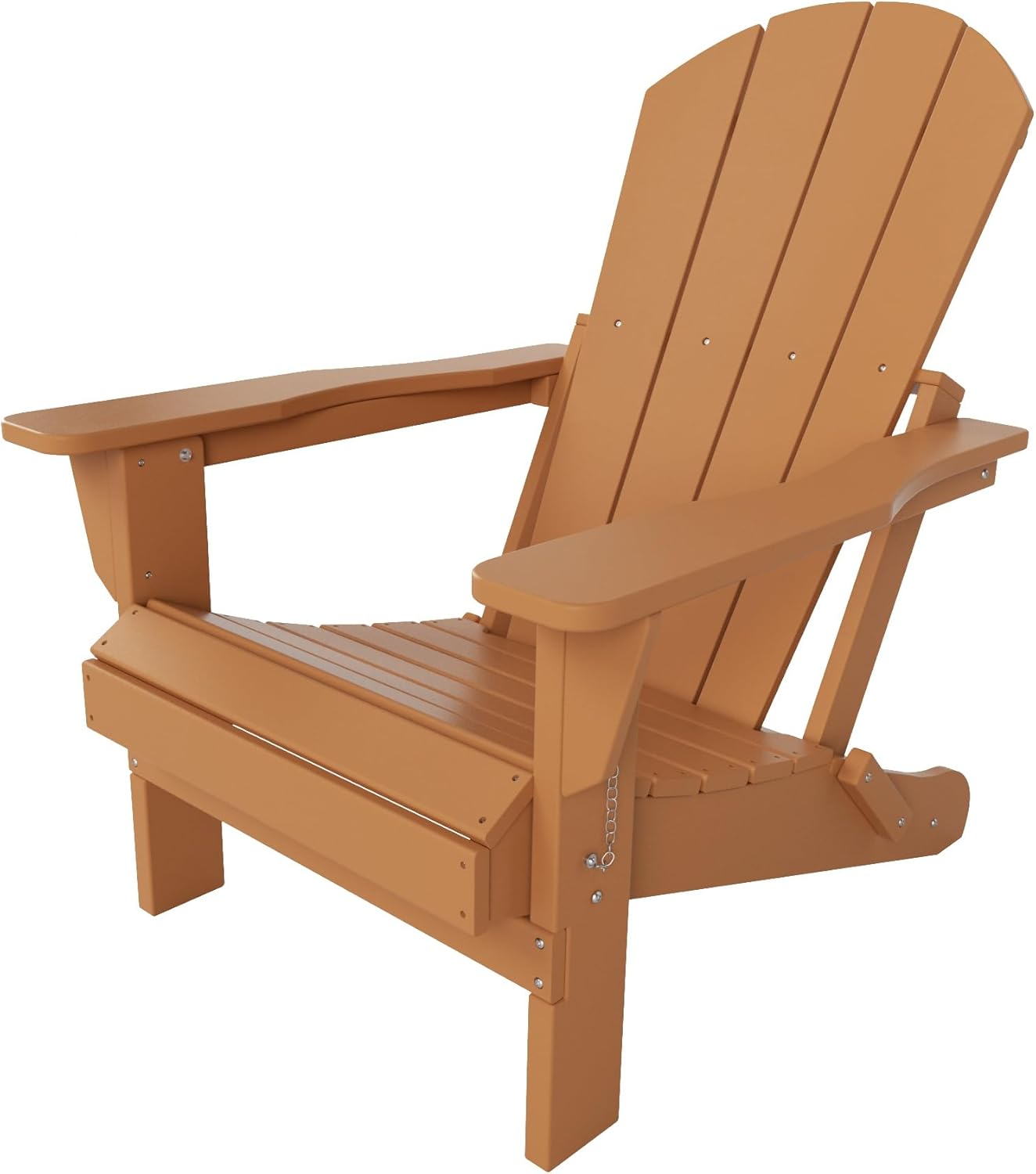 WO Home Furniture Adirondack – Tumbona plegable para fogatas, playa, balcón, patio trasero, césped, patio, piscina, cubierta, jardín