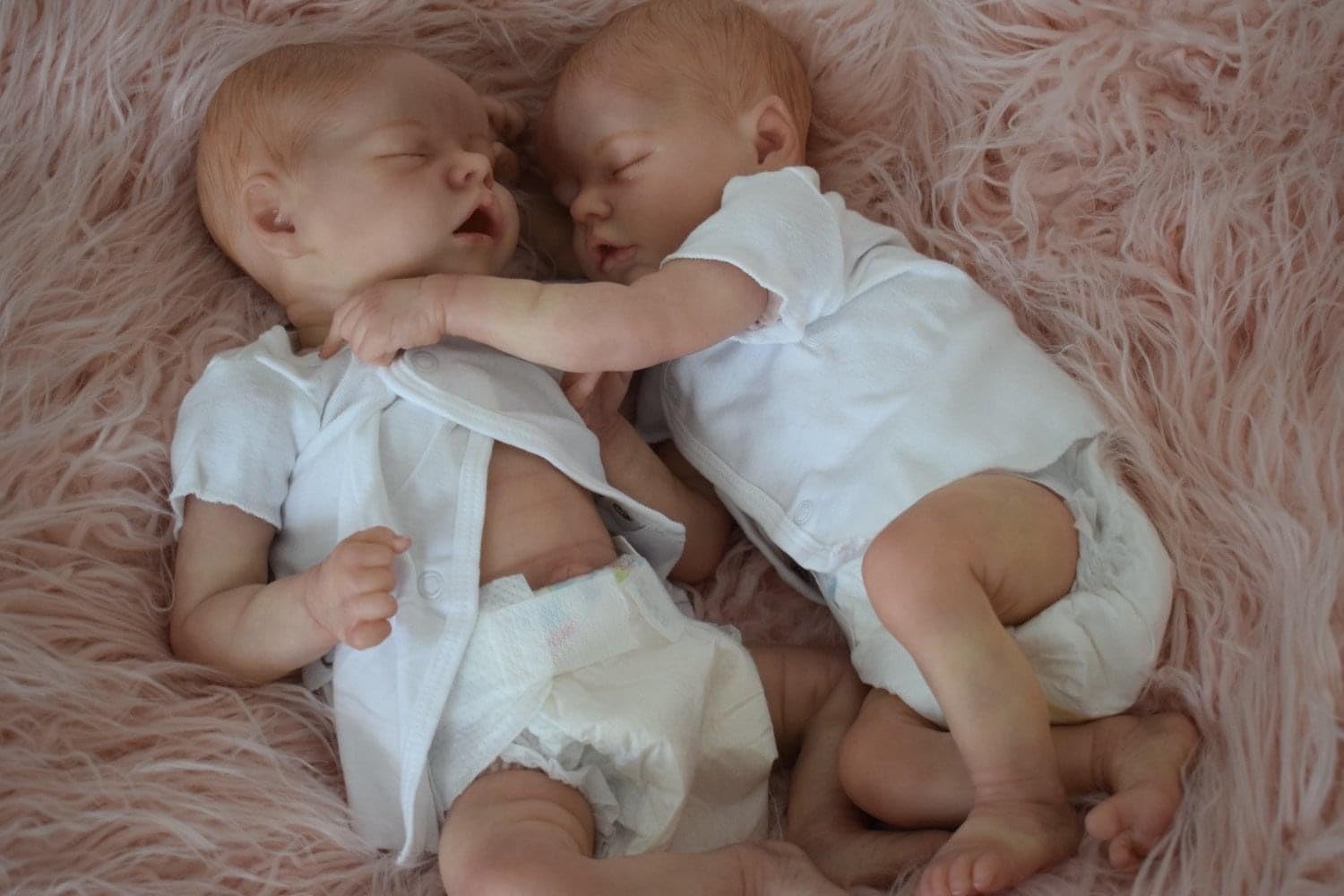 SSIMOO Muñecas de bebé recién nacidas realistas de 18 pulgadas, muñeca de bebé recién nacida de silicona de cuerpo completo con kit de alimentación,