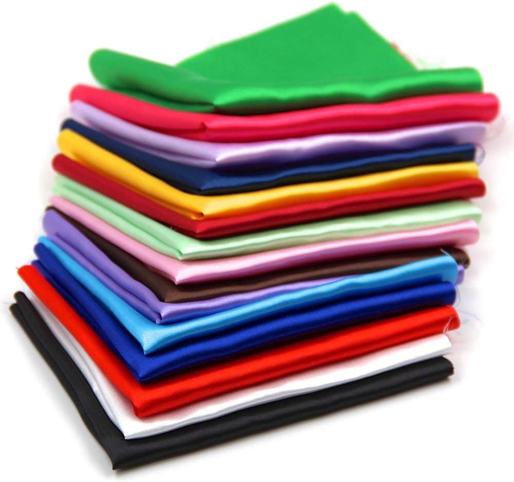 mds – Tela de satén charmeuse, color liso sedoso, 10 yardas, 44 pulgadas y más de 30 colores para vestidos de novia, manualidades, moda, disfraces y