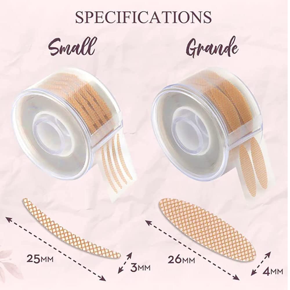 Palp Lifting Magic Levantador de párpados, 6001200 unidades, cinta autoadhesiva invisible de doble párpado, tiras de elevación de párpados para ojos