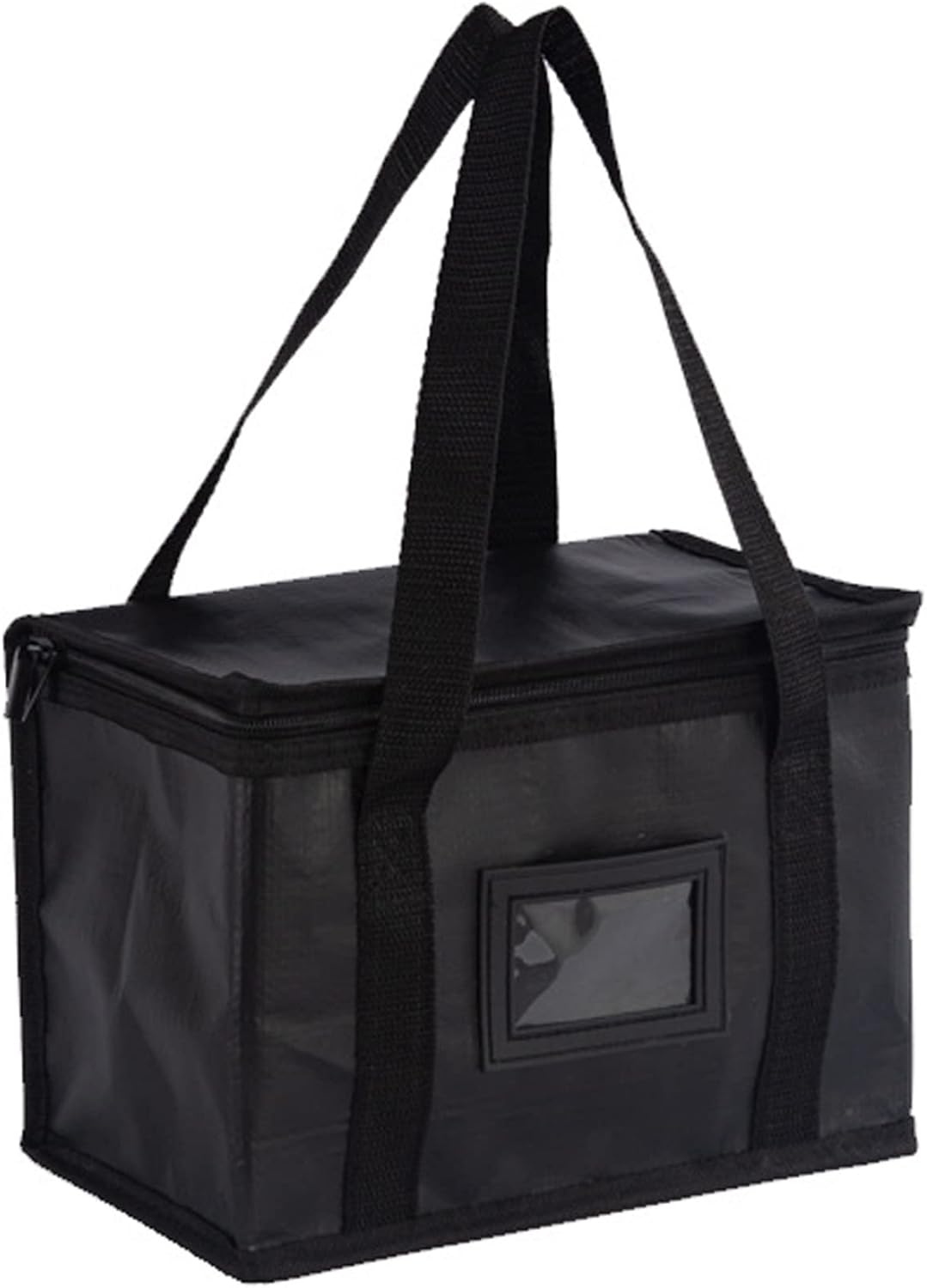 Bolsas de compras aisladas de 28L, negro, bolsa reutilizable, cremallera térmica, plegable, totalizador, enfriador, transporte de alimentos caliente
