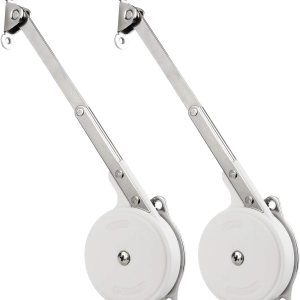 Douper Bisagras de caja de juguetes de cierre suave, la tapa se mantiene abierta con tapa de cierre suave para caja de juguetes y puertas con solapa Douper Bisagras de caja de juguetes de cierre suave, la tapa se mantiene abierta con tapa de cierre suave para caja de juguetes y puertas con solapa