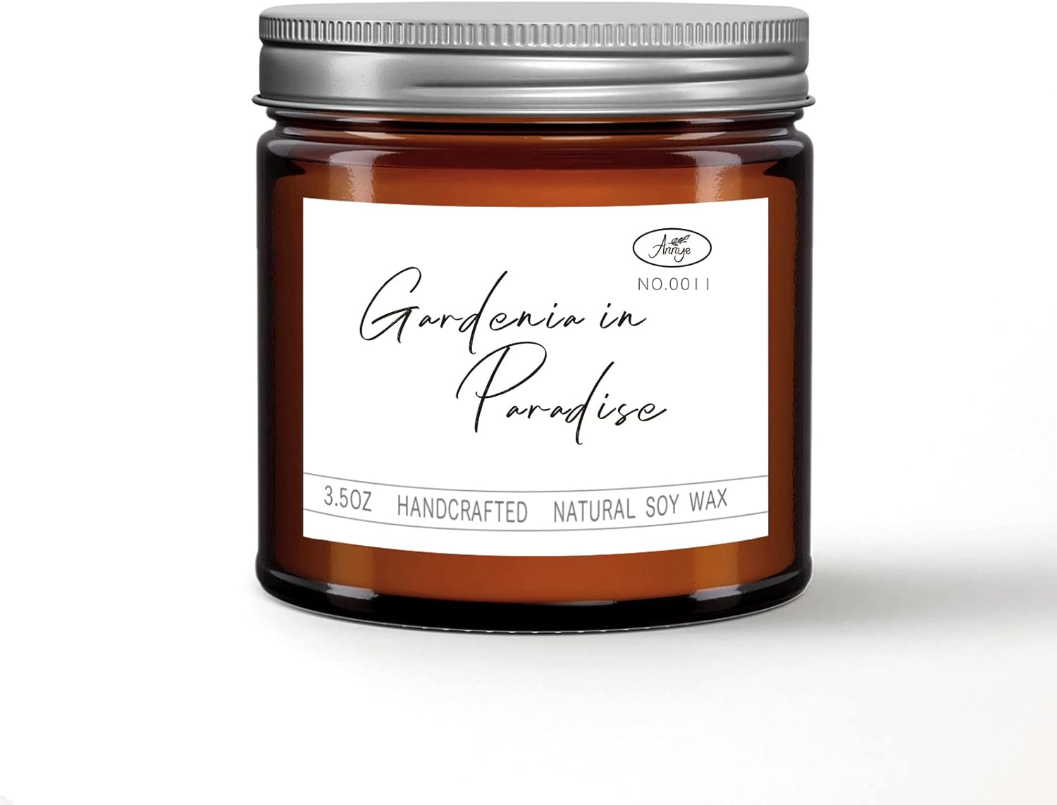 Velas perfumadas “Gardenia in Paradise”, vela de soja natural para el hogar, vela en tarro vertida a mano, regalos para