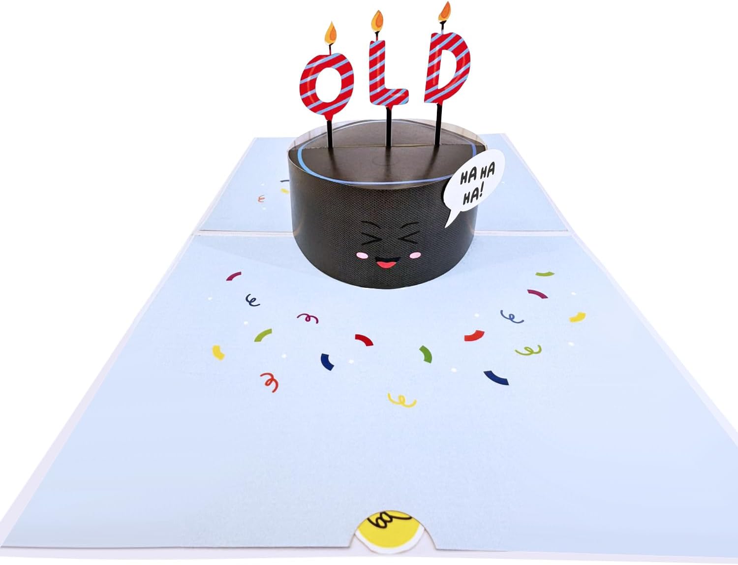 CENTRAL 23 Tarjeta desplegable de Alexa  Tarjetas de cumpleaños desplegables para hombres y mujeres  Tarjetas de felicitación 3D para mamá, papá,