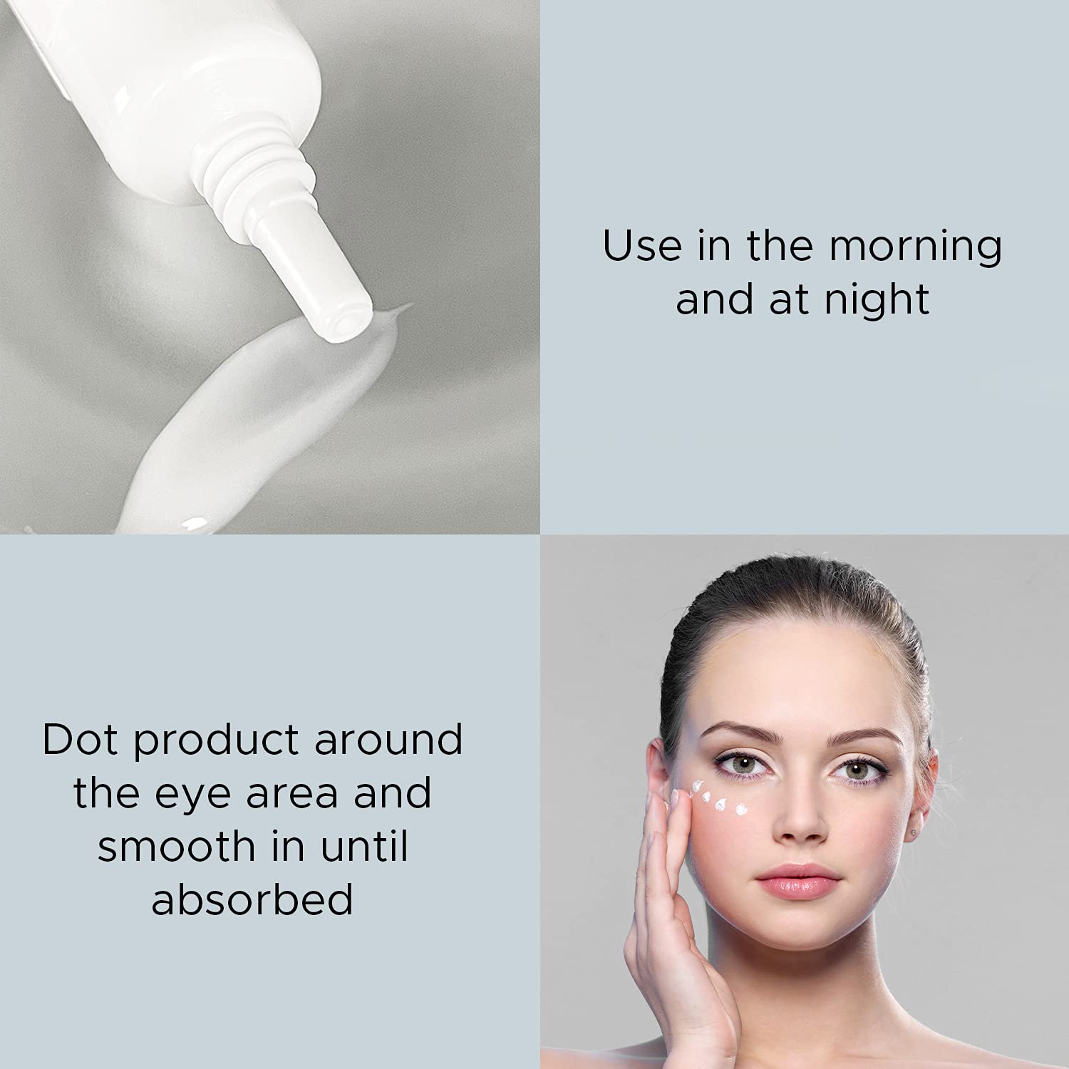 Crema reafirmante japonesa antienvejecimiento para ojos, antiarrugas e hinchazón, minimiza las bolsas debajo de los ojos líneas finas y ojeras,