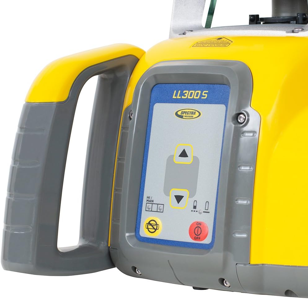 Spectra Precision Paquete de nivel láser LL300S LL300S con baterías alcalinas