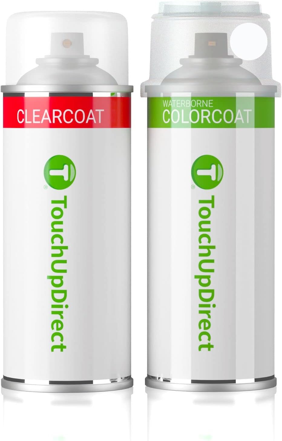 TouchUpDirect QAK – Aerosol de pintura de retoque de color blanco sólido compatible con Nissan Exact Match – Paquete esencial