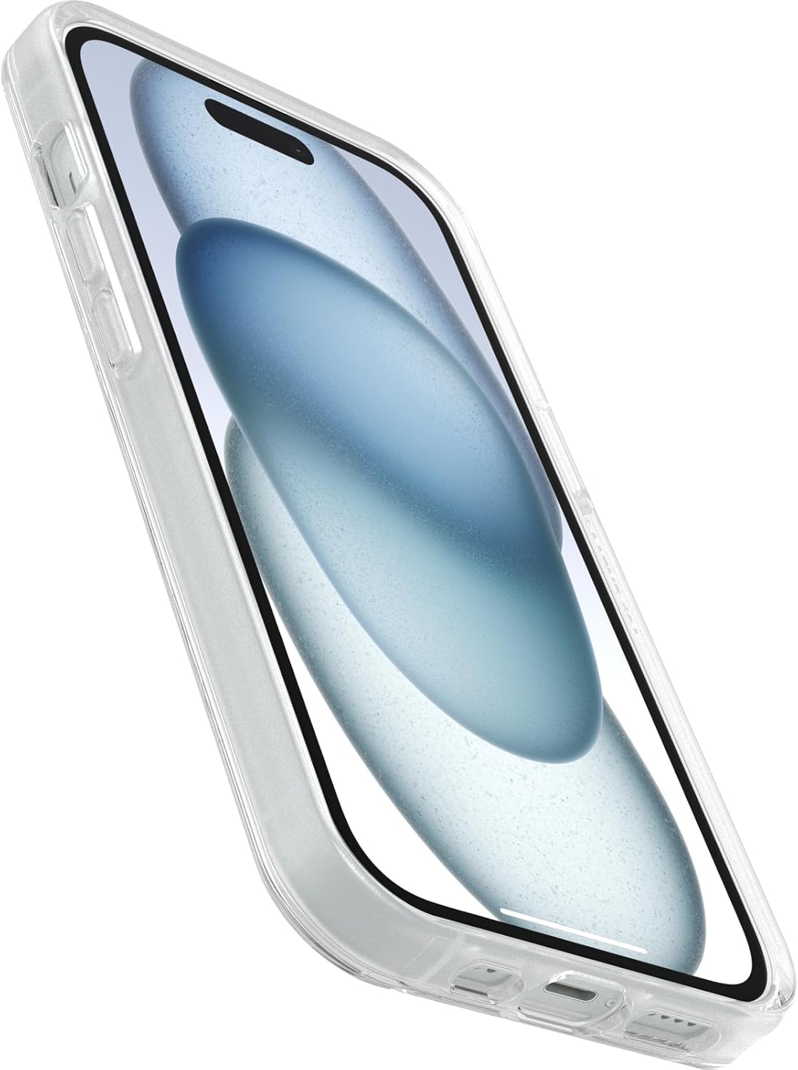 OtterBox Funda transparente para iPhone 15, iPhone 14 y iPhone 13 Symmetry Series (transparente), se ajusta a MagSafe, ultra elegante, bordes