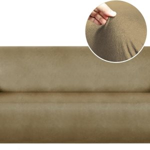 molasofa Fundas de sofá Funda de sofá de cuero suave con calidad similar al cuero. Lavable, sin pelusas, antideslizante, de 1 pieza, para perros, molasofa Fundas de sofá Funda de sofá de cuero suave con calidad similar al cuero. Lavable, sin pelusas, antideslizante, de 1 pieza, para perros,