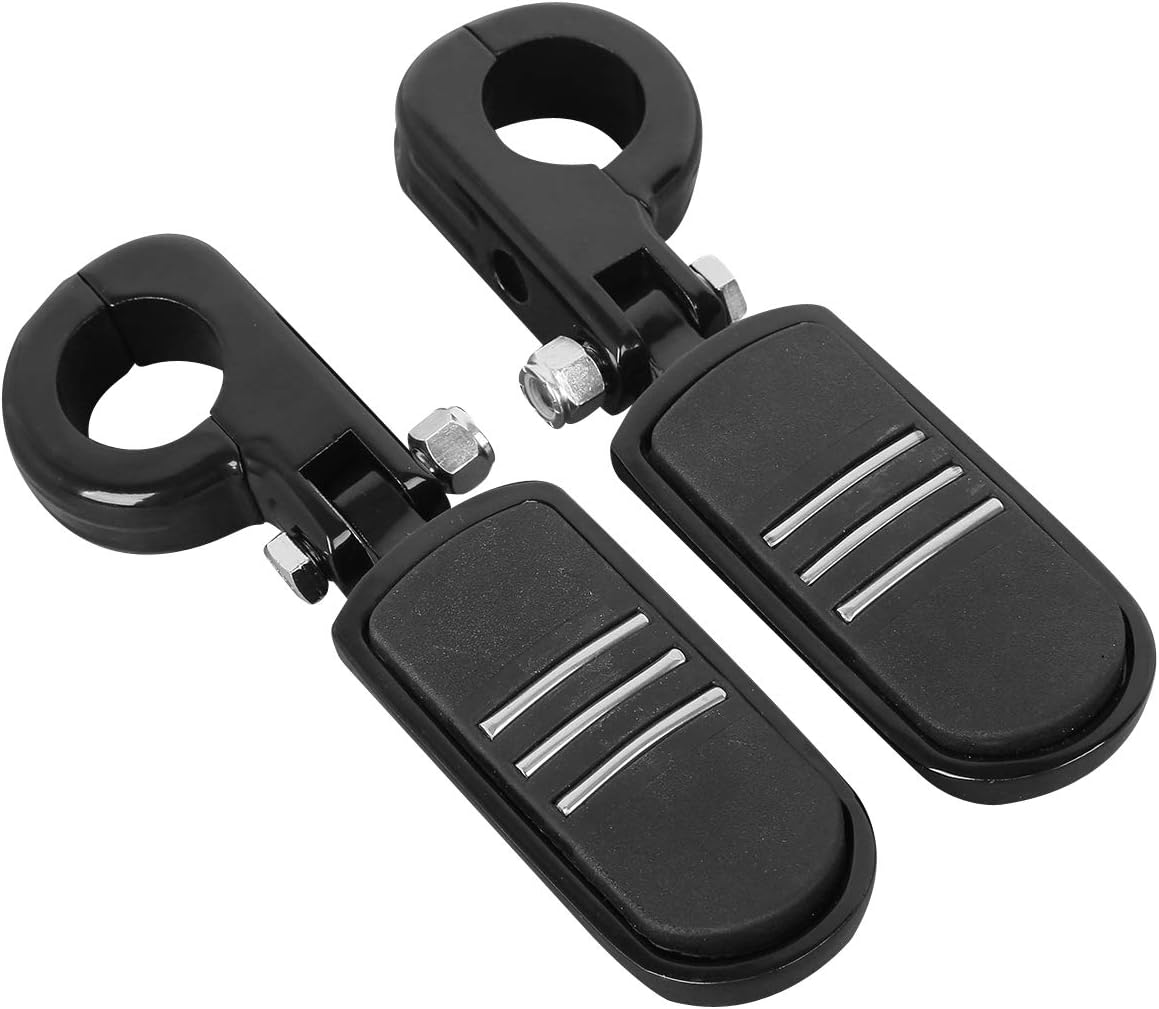 TCMT Clavija de pie de carretera de 1.25 pulgadas para Harley Touring Street Glide Road King Electra