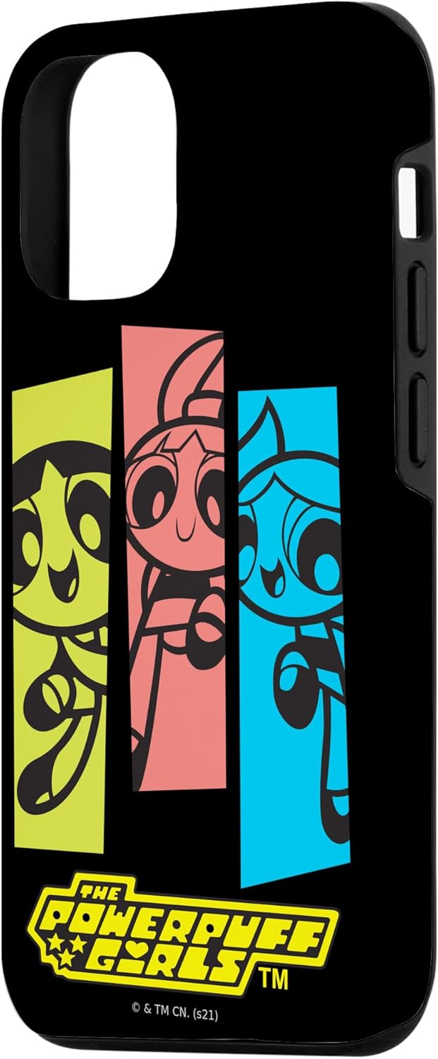 Funda para iPhone 13 Powerpuff Girls Three Power Puffs