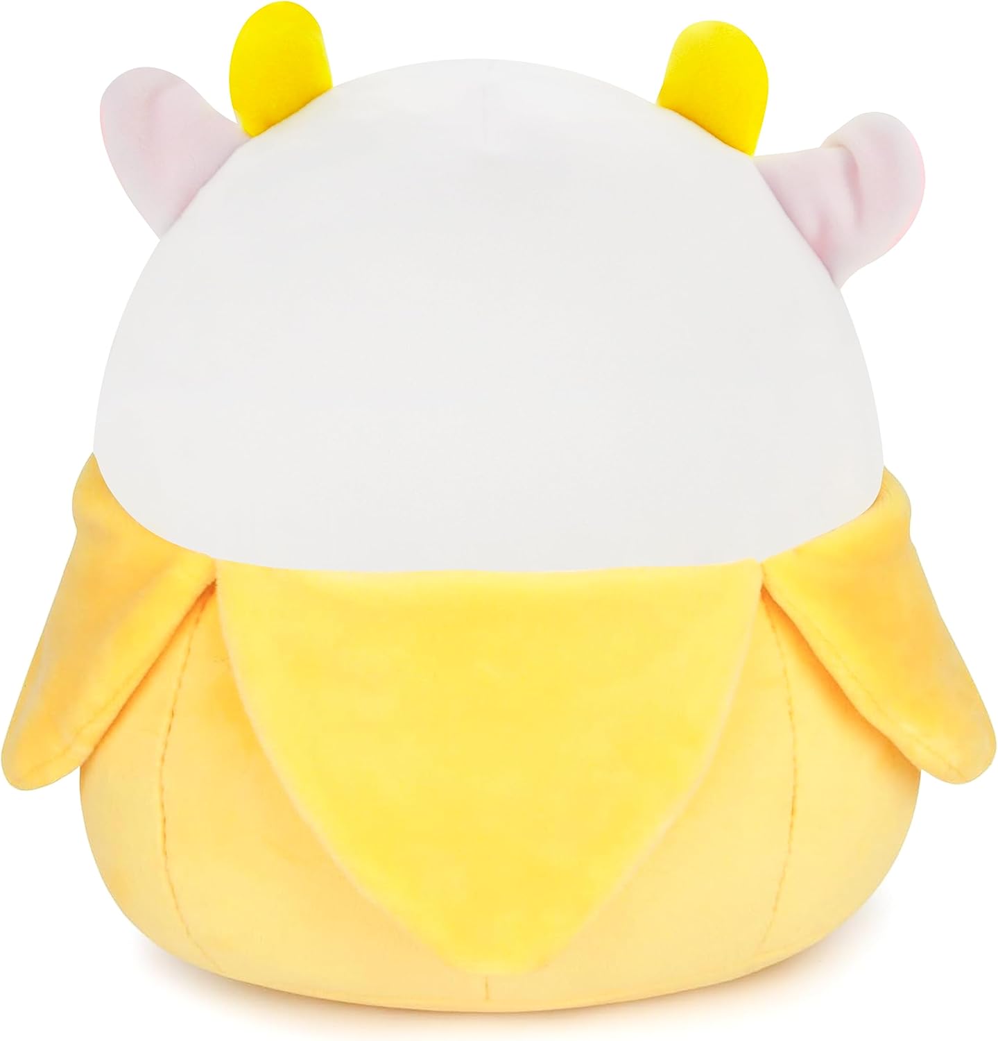 Juguete de peluche de vaca de plátano, peluche suave de vaca de plátano de 10.7 pulgadas, lindos animales de peluche de vaca de plátano, almohada