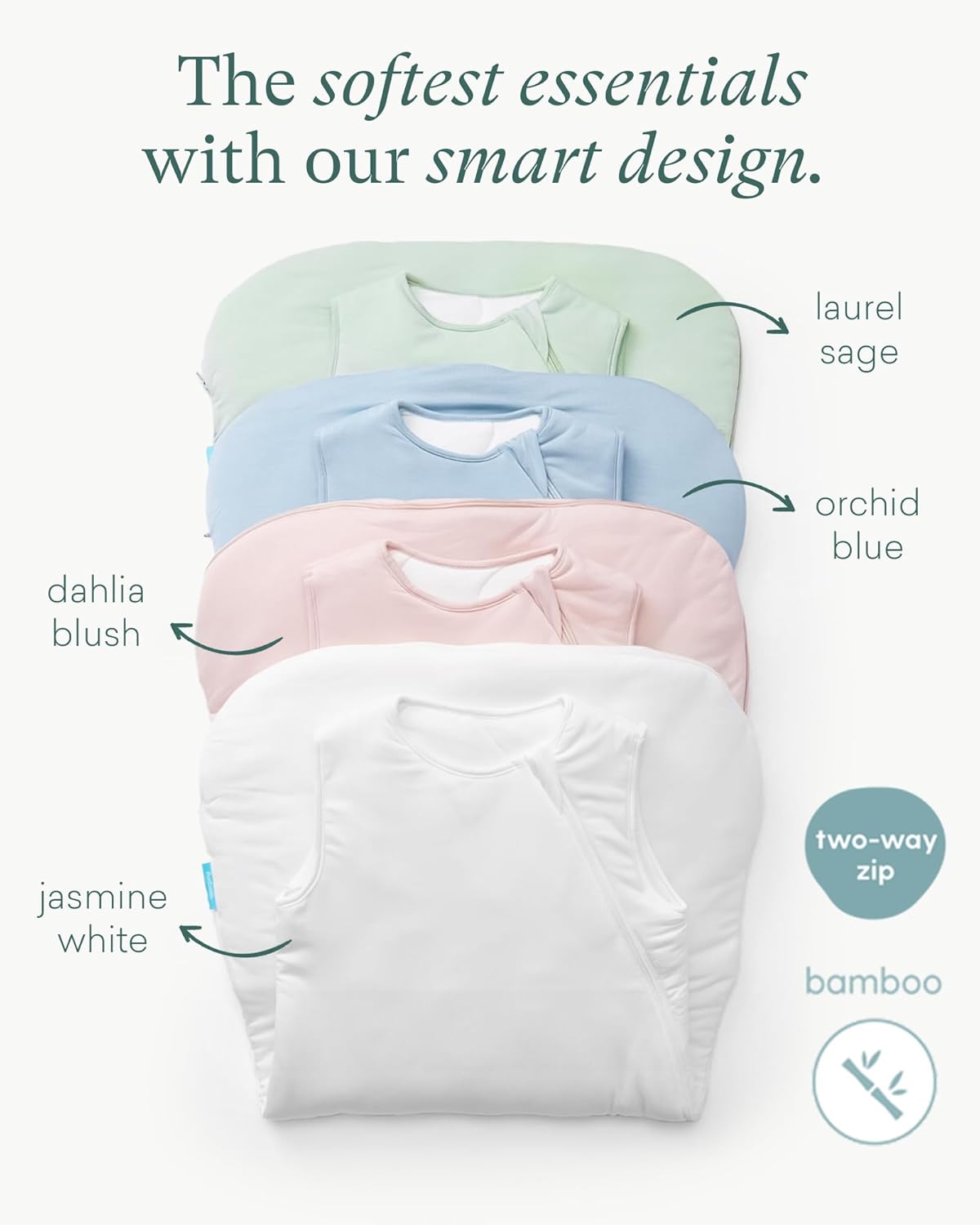PurComfy Saco de dormir acolchado súper suave, 2.5 TOG de viscosa de bambú de primera calidad, saco de dormir cálido para bebé, manta gruesa para
