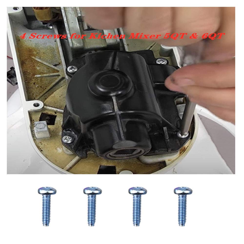 9706529 W11086780 Gear – por Huthbrother, compatible con piezas de engranajes de repuesto de 5 y 6 cuartos WP9706529 9703543, con juntas 9709511 y