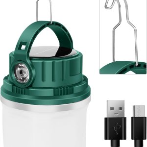 Faroles de campamento de energía solar recargable por USB, mini linterna de luz portátil para emergencias, 5500 mAh batería recargable de gran Faroles de campamento de energía solar recargable por USB, mini linterna de luz portátil para emergencias, 5500 mAh batería recargable de gran