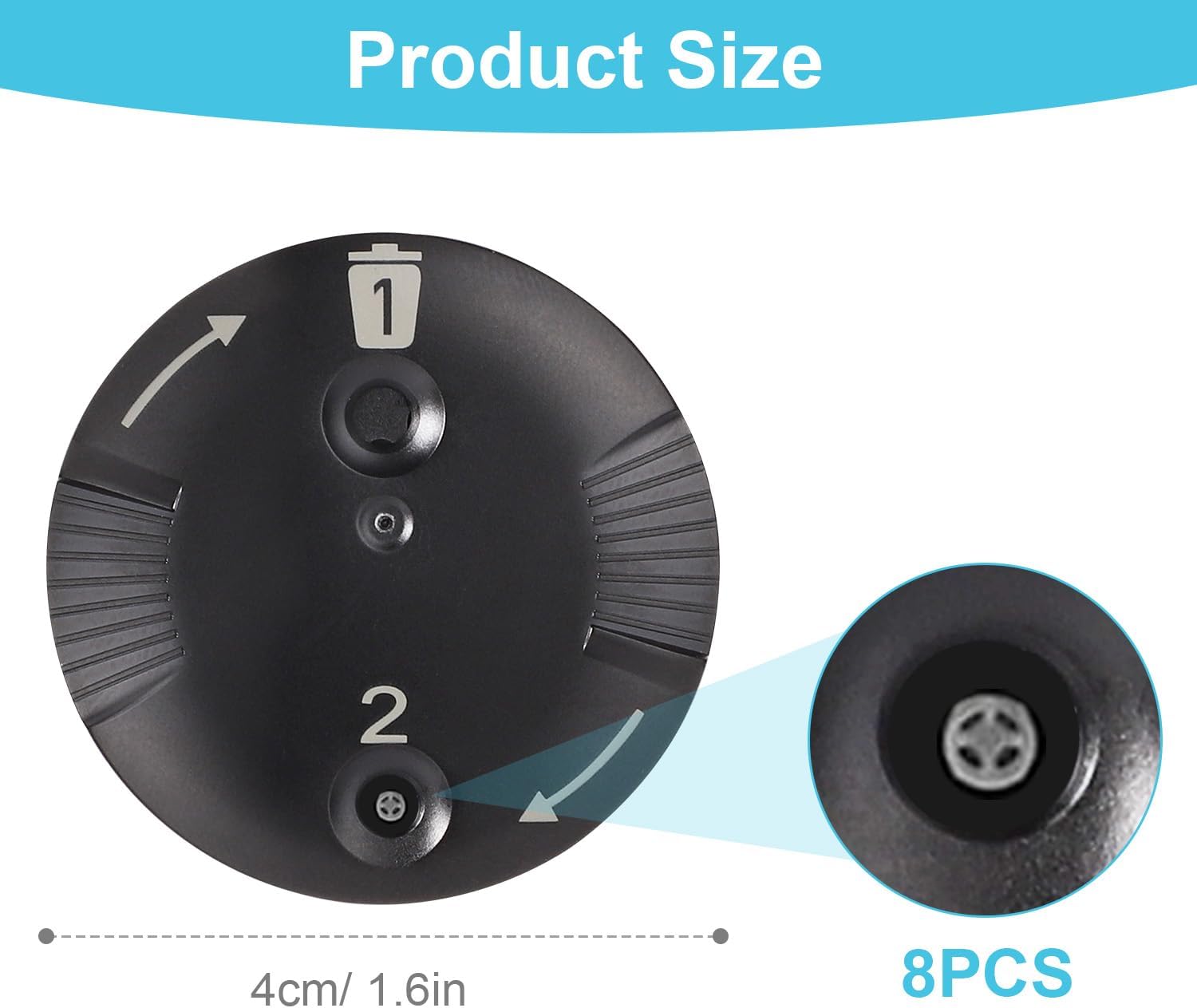 Filtros de audífonos para Phonak Cerushield, protectores de cera de disco portátiles, filtros de audífonos negros, protector de cera compatible con