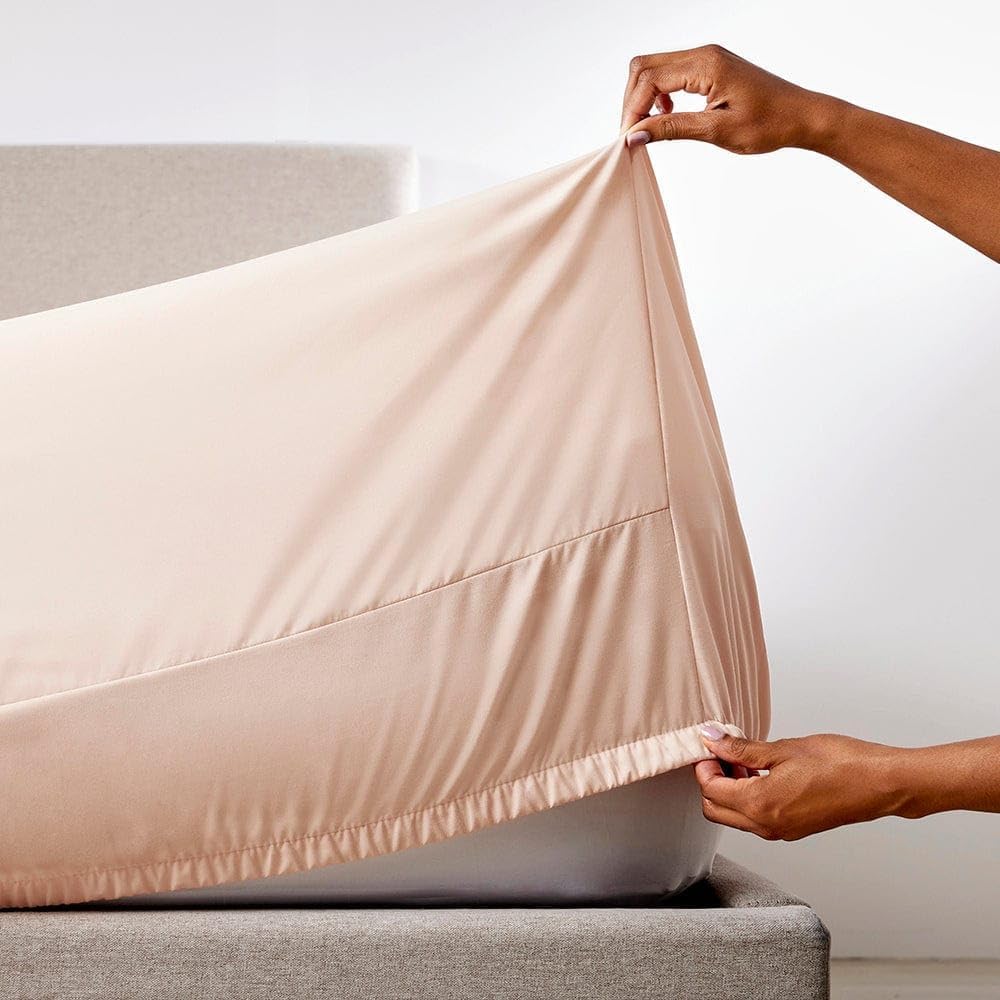 PeachSkinSheets – Juego de sábanas para los sudores nocturnos Auténtico juego de sábanas suaves que absorben la humedad, 1500 hilos.