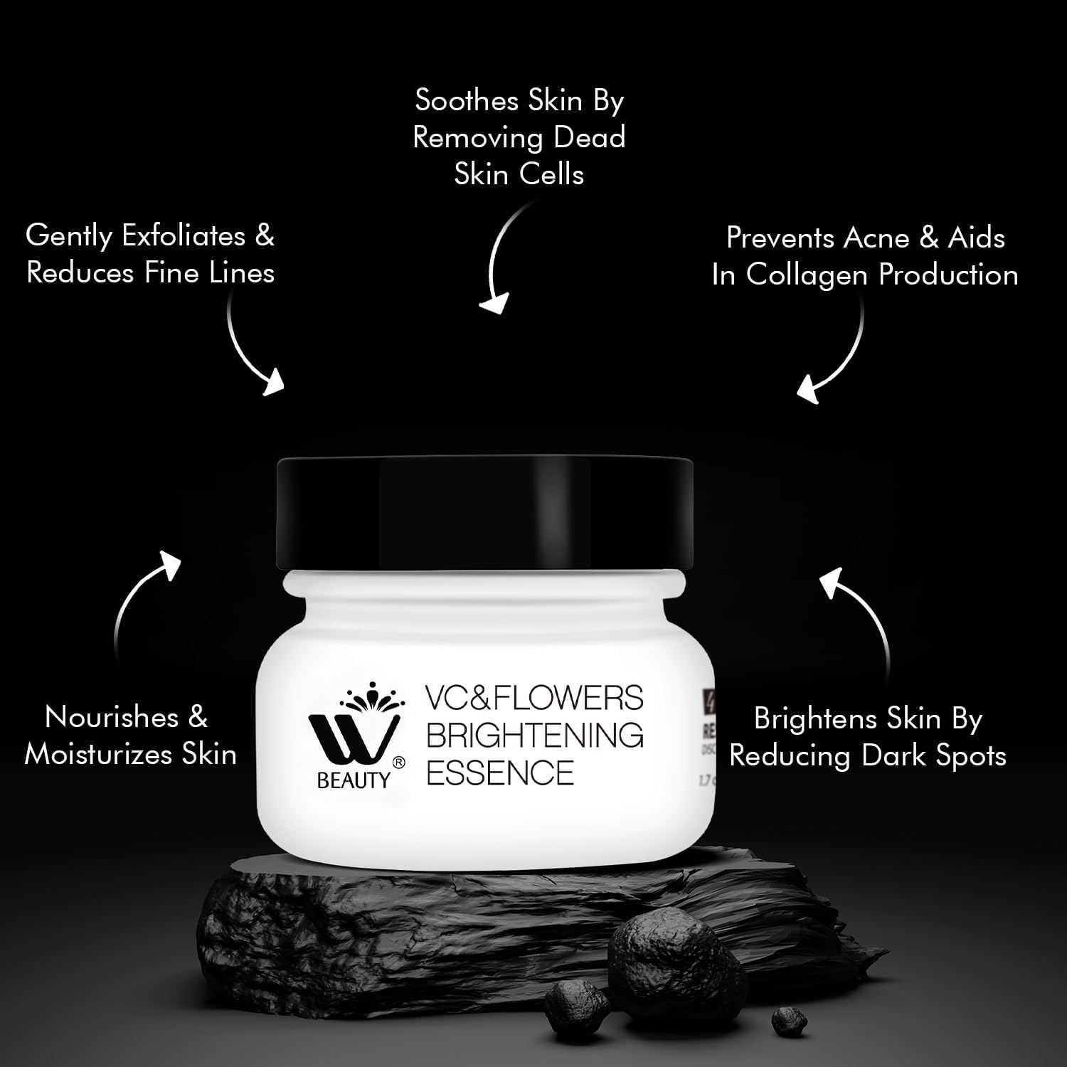 Crema de noche restauradora para la cara  Crema hidratante antienvejecimiento  Crema facial renovadora para la piel con esencia hidrorica  1.7 onzas