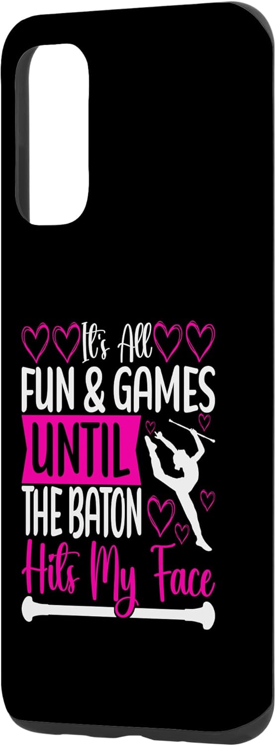 Galaxy S20 Baton Twirling Outfit Majorette Baton Twirler Case
