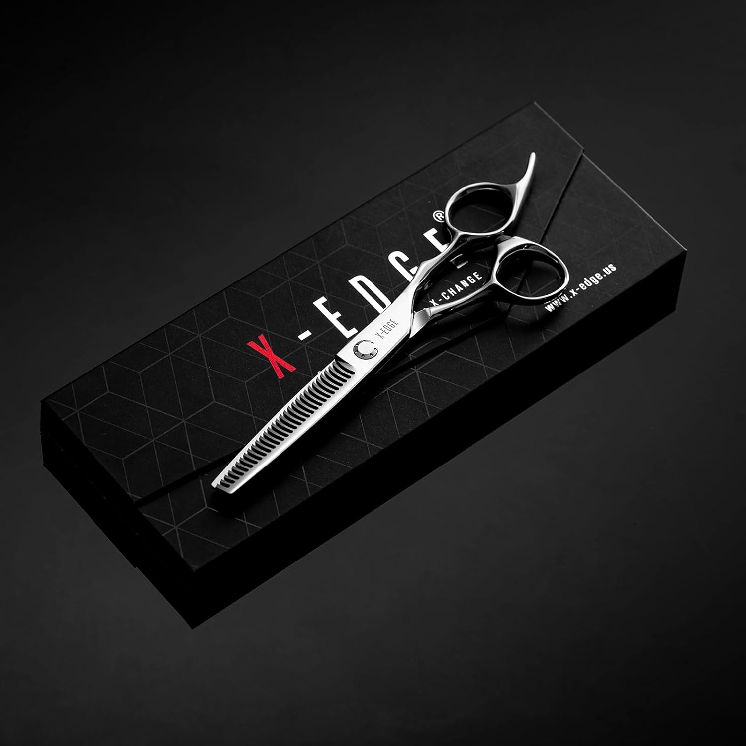 Tijeras para adelgazar el cabello, tijeras profesionales de 6 pulgadas, hechas de Japón 440C, tijeras de peluquería para corte de pelo para