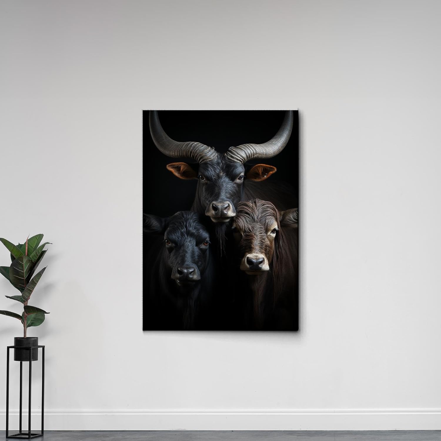 printable wall art, aesthetic room decor, fireplace mantel art, nursery wall decor, yak printing art, yak