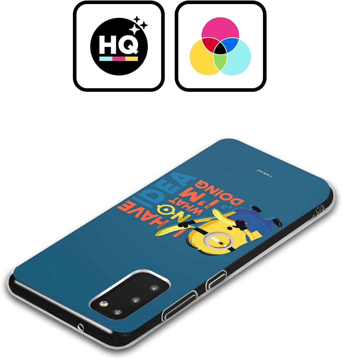 Head Case Designs Officially Licensed Minions Rise of Gru(2021) No Idea Humor Soft Gel Case Compatible with Samsung Galaxy S23 Ultra 5G