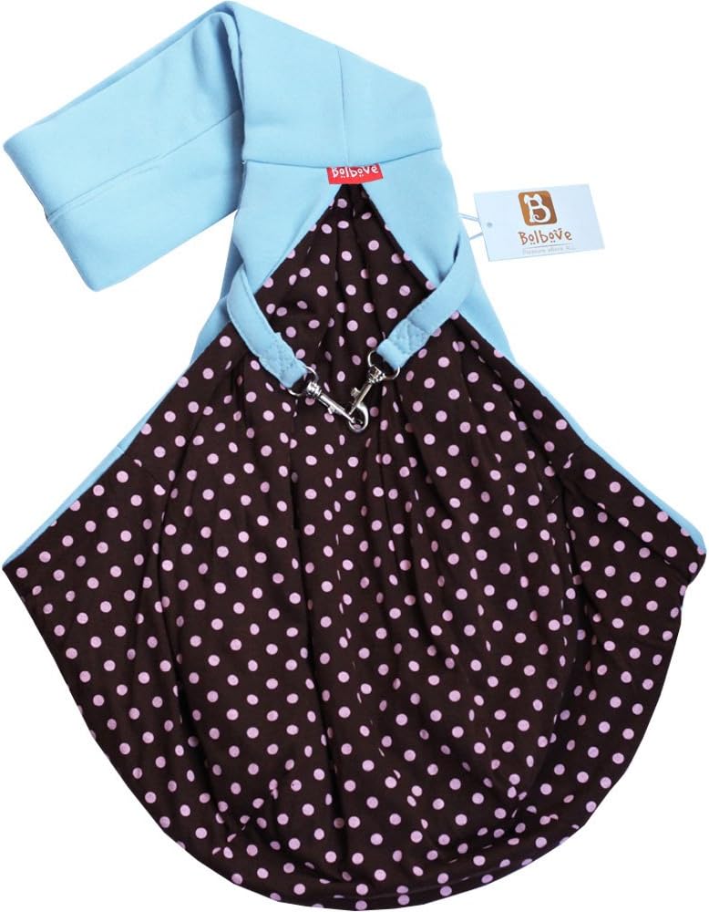 Bandolera porta-mascotas i’Pet manos libres, reversible, suave y cómoda para llevar cachorros, gatos y conejos, bolsa de mano, Azul