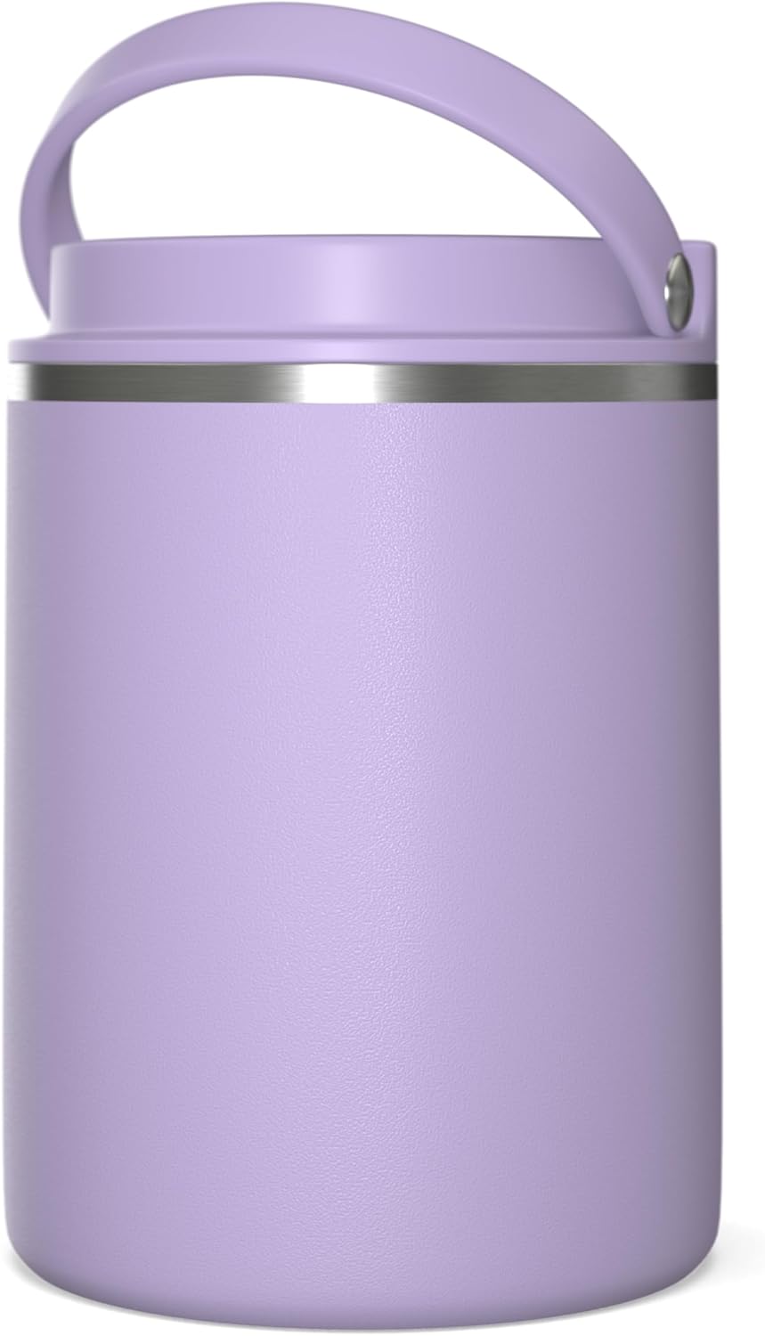 Hydrapeak Termo de acero inoxidable de 32 onzas con aislamiento al vacío, termo para alimentos calientes y alimentos fríos, boca ancha a prueba de