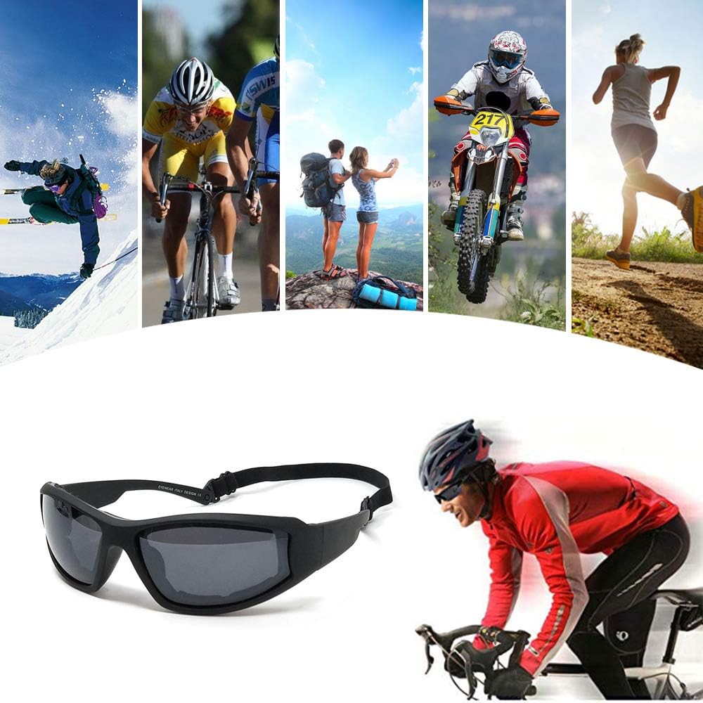 Teraise – Gafas de esquí de seguridad para motocicleta