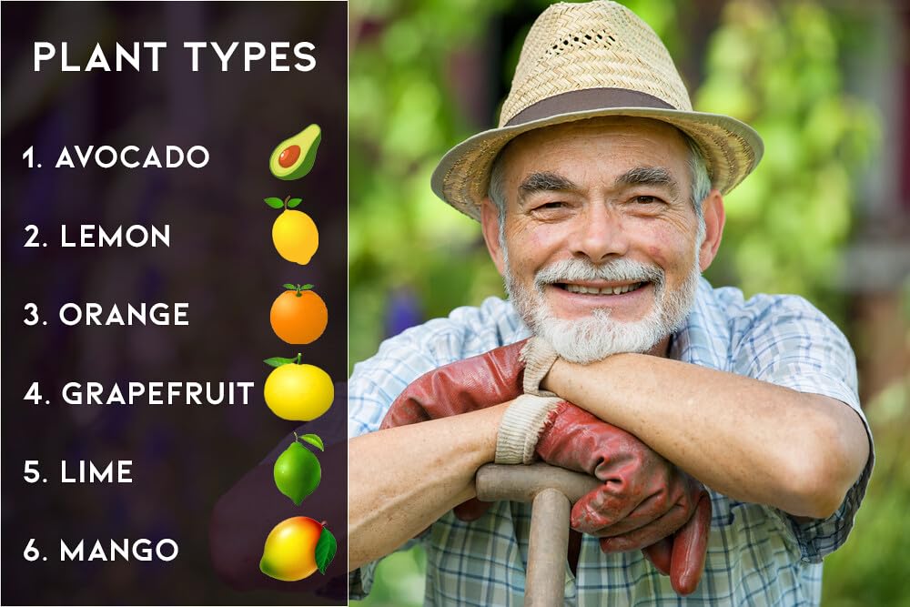 6-4-6 Fertilizante de cítricos y aguacate – Desbloquea todo el potencial de tus árboles de cítricos y aguacate – 20 cuartos de galón