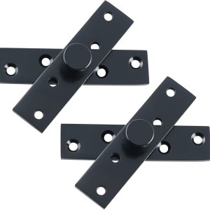 Alise Bisagra giratoria de 4 pulgadas de longitud, bisagra de pivote de puerta de 360 grados, bisagras de eje inferior, acero inoxidable, acabado Alise Bisagra giratoria de 4 pulgadas de longitud, bisagra de pivote de puerta de 360 grados, bisagras de eje inferior, acero inoxidable, acabado