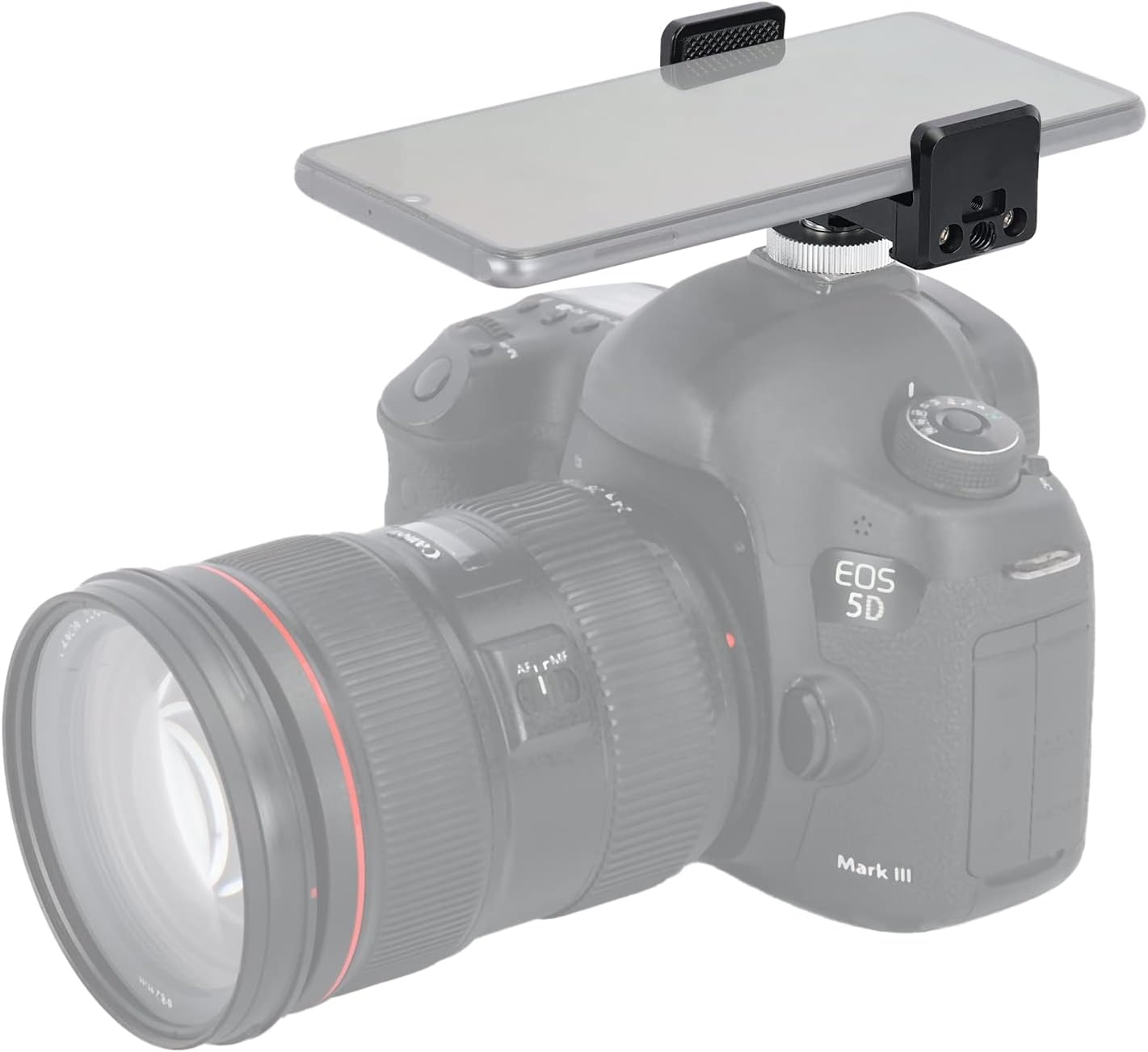 NICEYRIG Soporte SSD T5 T7 con rosca de 14, boca ajustable de 2.244in a 3.031in, soporte para banco de energía SSD para BMPCC 4K 6K Pro Z Cam – 477