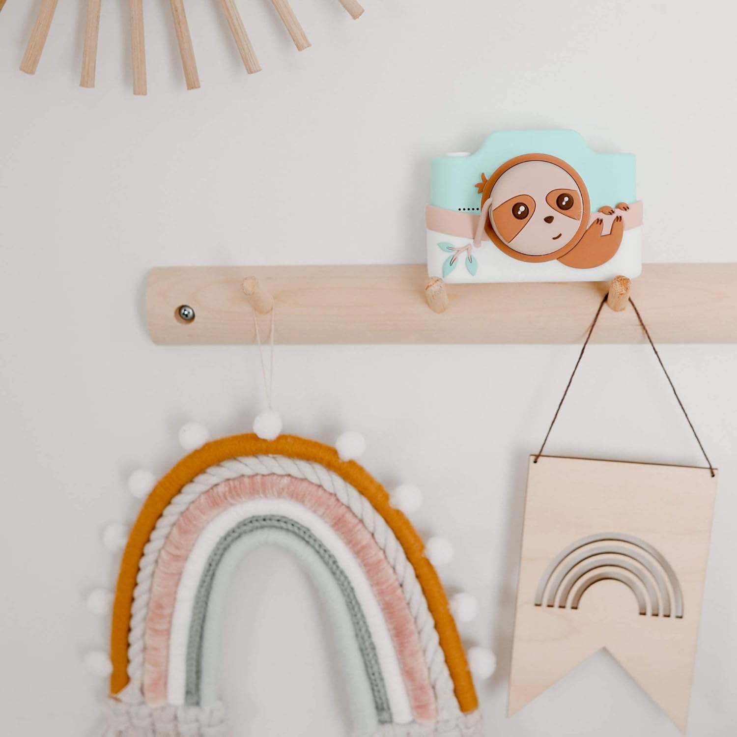 Kidamento Cámara digital y videocámara de video para niños con pantalla táctil, carcasa de silicona suave, tapa de lente desmontable, tarjeta de