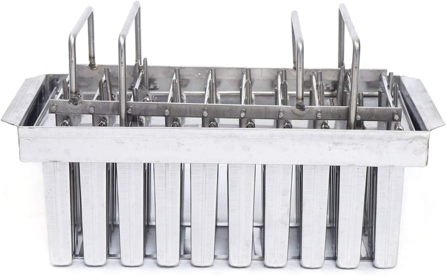 20 moldes para paletas de acero inoxidable, paquetes de moldes de acero inoxidable, moldes para paletas de helado, moldes para paletas de paletas de