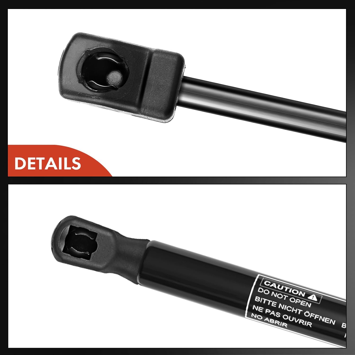 A-Premium Soporte de elevación de capó compatible con amortiguadores compatibles con modelos seleccionados de Porsche – Cayenne 2015 2016 2017 2018