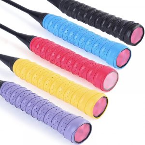 MiOYOOW 5PCS Racket Grip Tape, Anti Slip Breathable Badminton Racket Grip Holster for Tennis, Badminton, Squash Rackets Grip, Fishing Rod MiOYOOW 5PCS Racket Grip Tape, Anti Slip Breathable Badminton Racket Grip Holster for Tennis, Badminton, Squash Rackets Grip, Fishing Rod