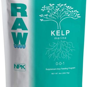 RAW Kelp 8oz  Bioestimulante que es rico en hormonas vegetales orgánicas para un mayor crecimiento, uso hidropónico en interiores, exteriores RAW Kelp 8oz  Bioestimulante que es rico en hormonas vegetales orgánicas para un mayor crecimiento, uso hidropónico en interiores, exteriores