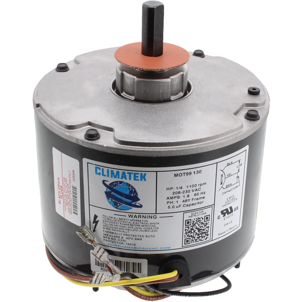 HC39GE236 – Reemplazo exacto ClimaTek para motor de ventilador Carrier Bryant Payne de 14 HP HC39GE236 HC39GE236A HC39GE234