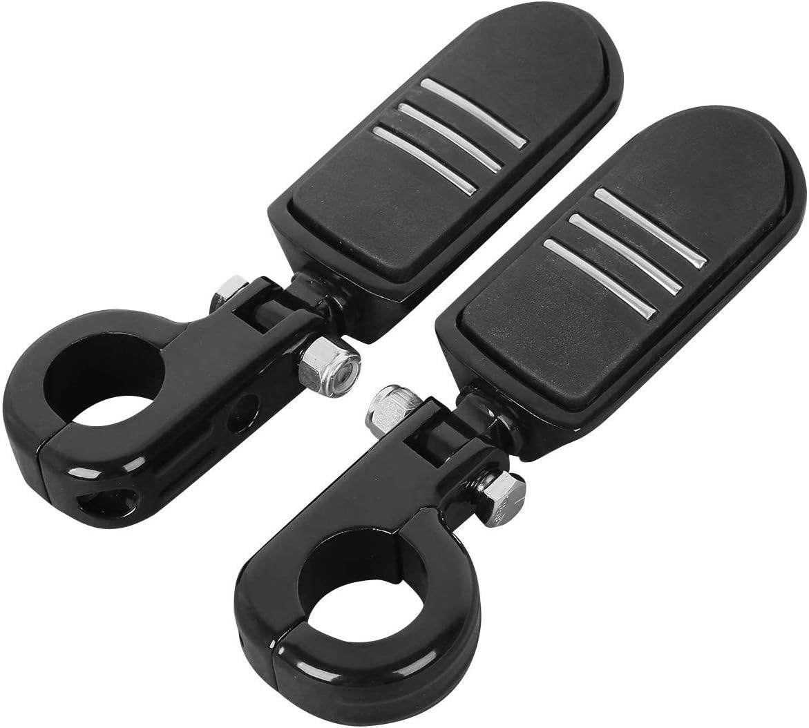 TCMT Clavija de pie de carretera de 1.25 pulgadas para Harley Touring Street Glide Road King Electra