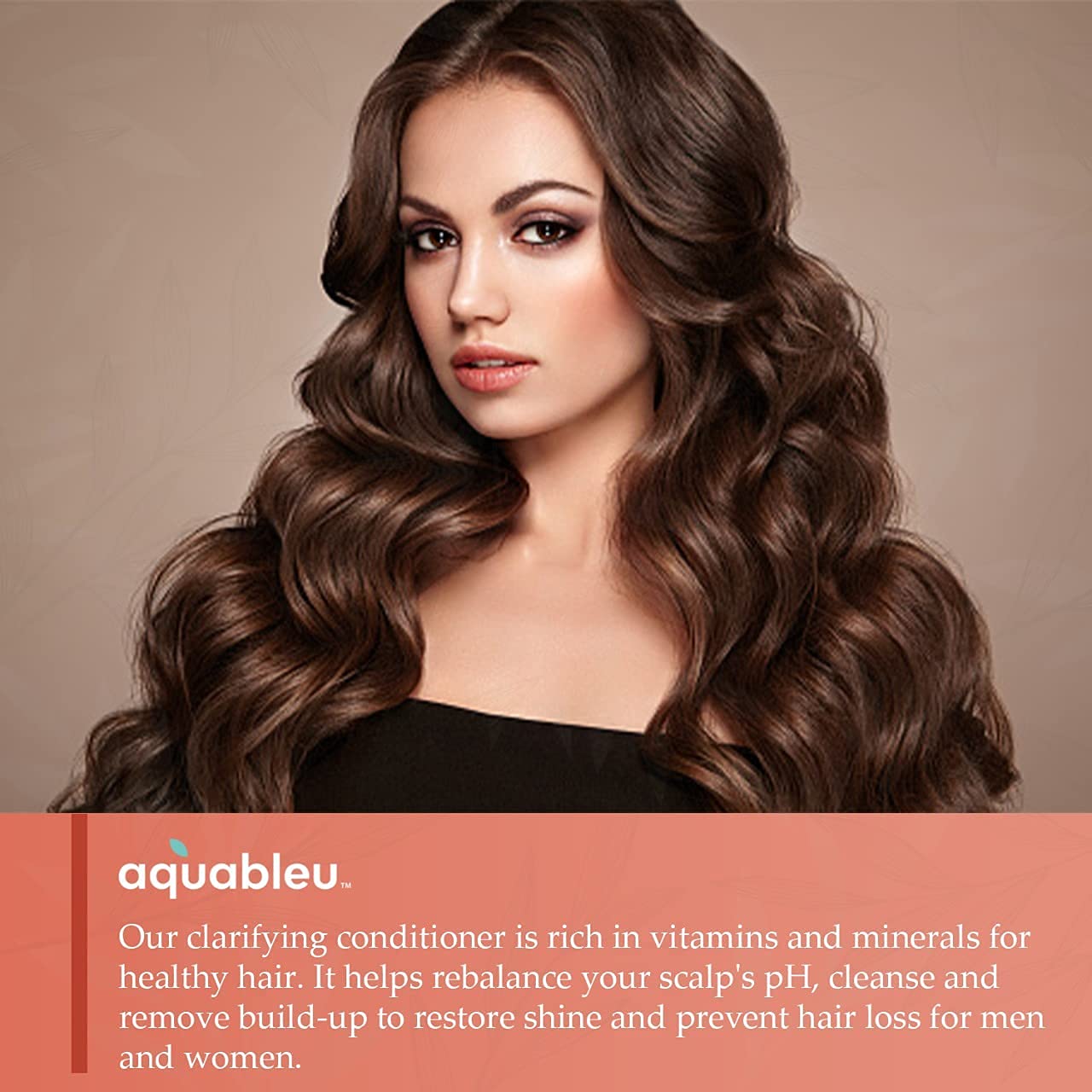 Aquableu Acondicionador natural de vinagre de sidra de manzana, aclarador y reparador, antiencrespamiento y caspa, para la caída del cabello, sin