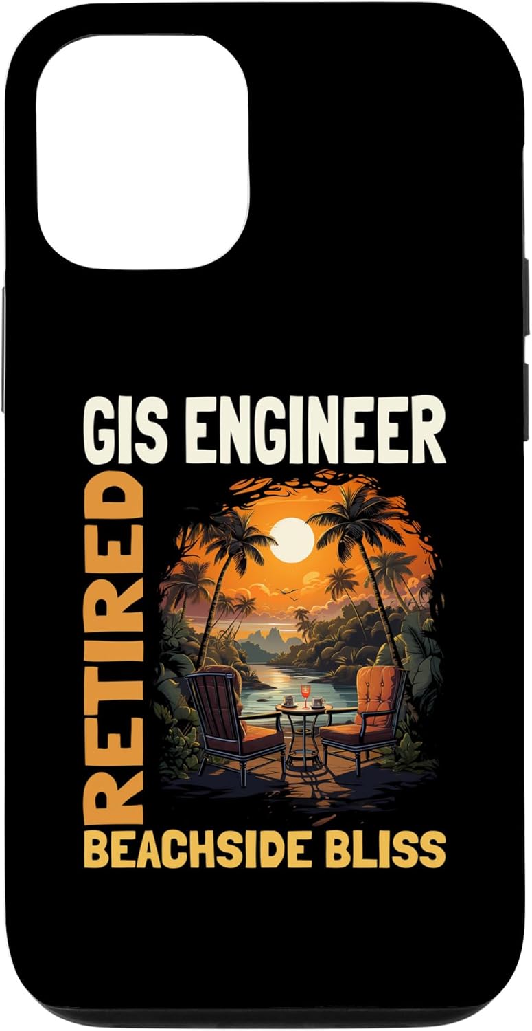 iPhone 13 Retired Gis Engineer – Funny Retirement Case