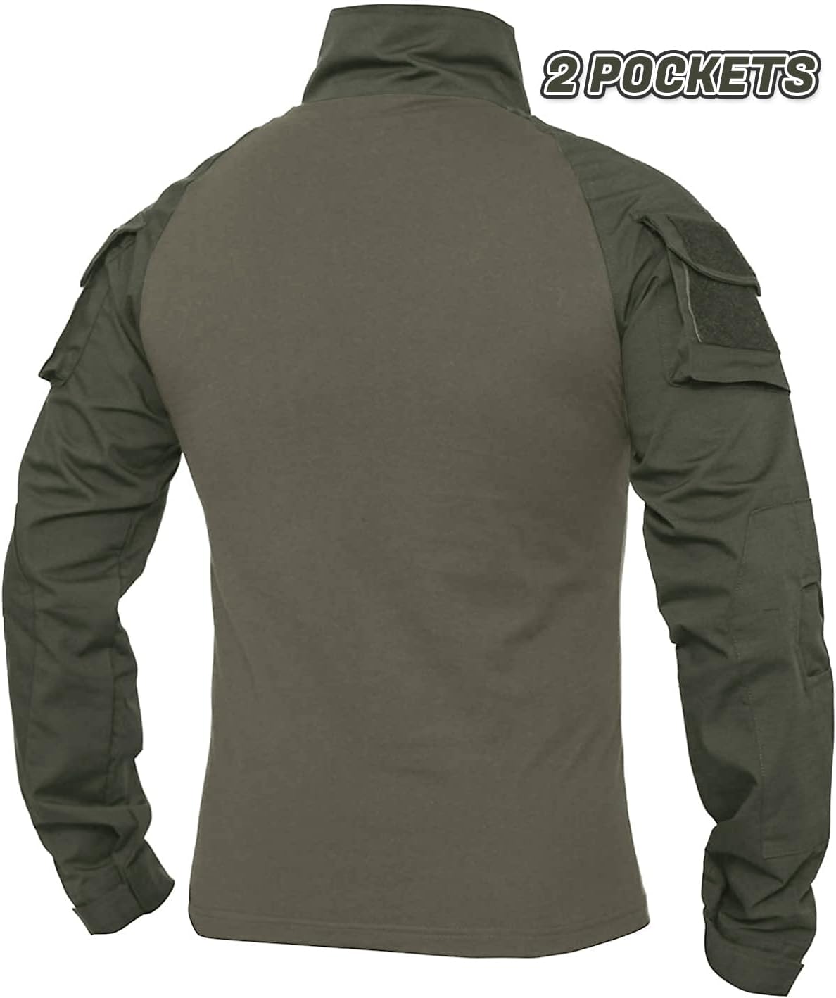 XKTTAC – Camiseta táctica de combate G3 para hombre con 2-4 bolsillos para Airsoft, actividades militares, paintball, equipo de camping, camiseta