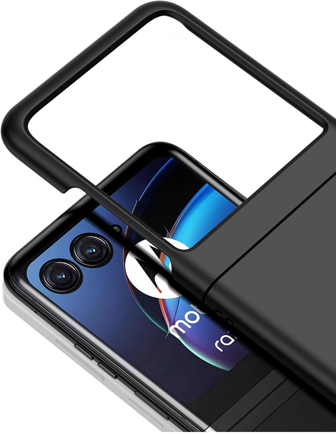 Funda para Motorola Razr+ 2023, funda para teléfono Motorola Razr Plus 2023, funda delgada de cuerpo completo para mujeres y hombres, cubierta dura