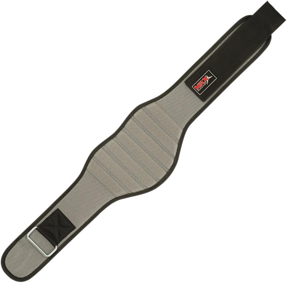 MRX Cinturón de levantamiento de pesas para entrenamiento de fitness, gimnasio, espalda, 8.0in de ancho