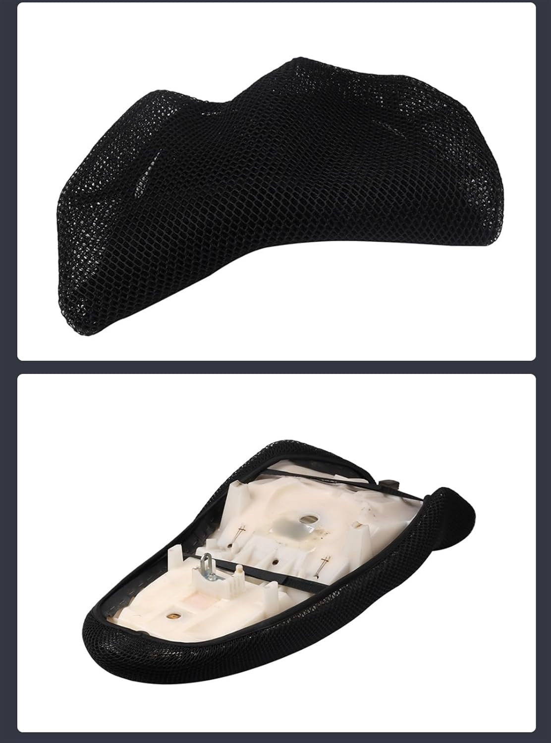 Seat Set for Kawasaki for Versys 650 for Versys650 2020 2019 Motorcycle Seat Cushion Cover Protection Guard Insulation Case Pad Mesh