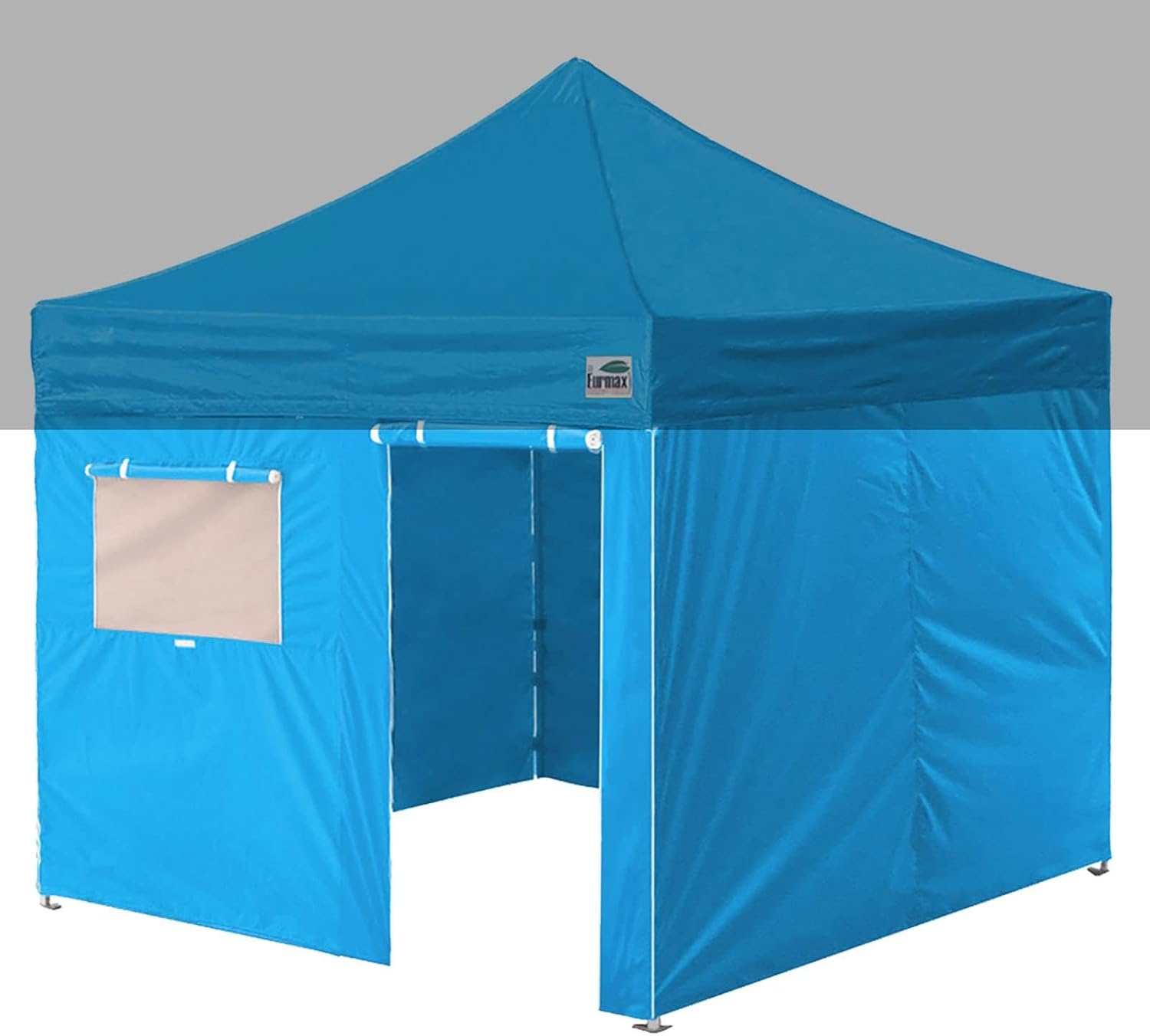 Eurmax Paredes con cremallera de Estados Unidos para tienda de campaña desplegable fácil de 10 x 10, kit de pared lateral de recinto completo con